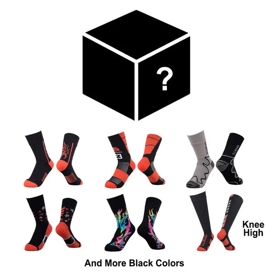 Waterproof Socks Blind Boxes Black