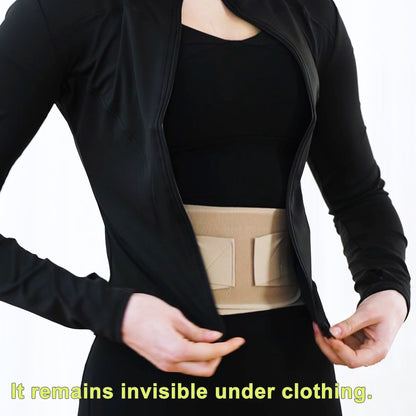 Ultra Thin Back Brace for Lower Back