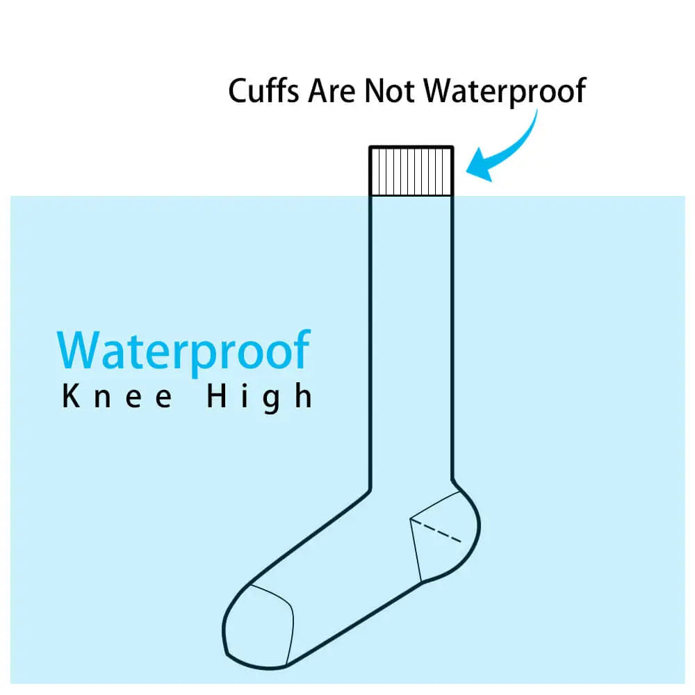 waterproof socks long